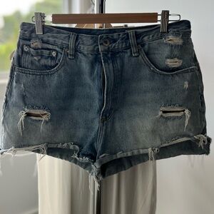 Rag and Bones distressed Jean shorts (sz 30)